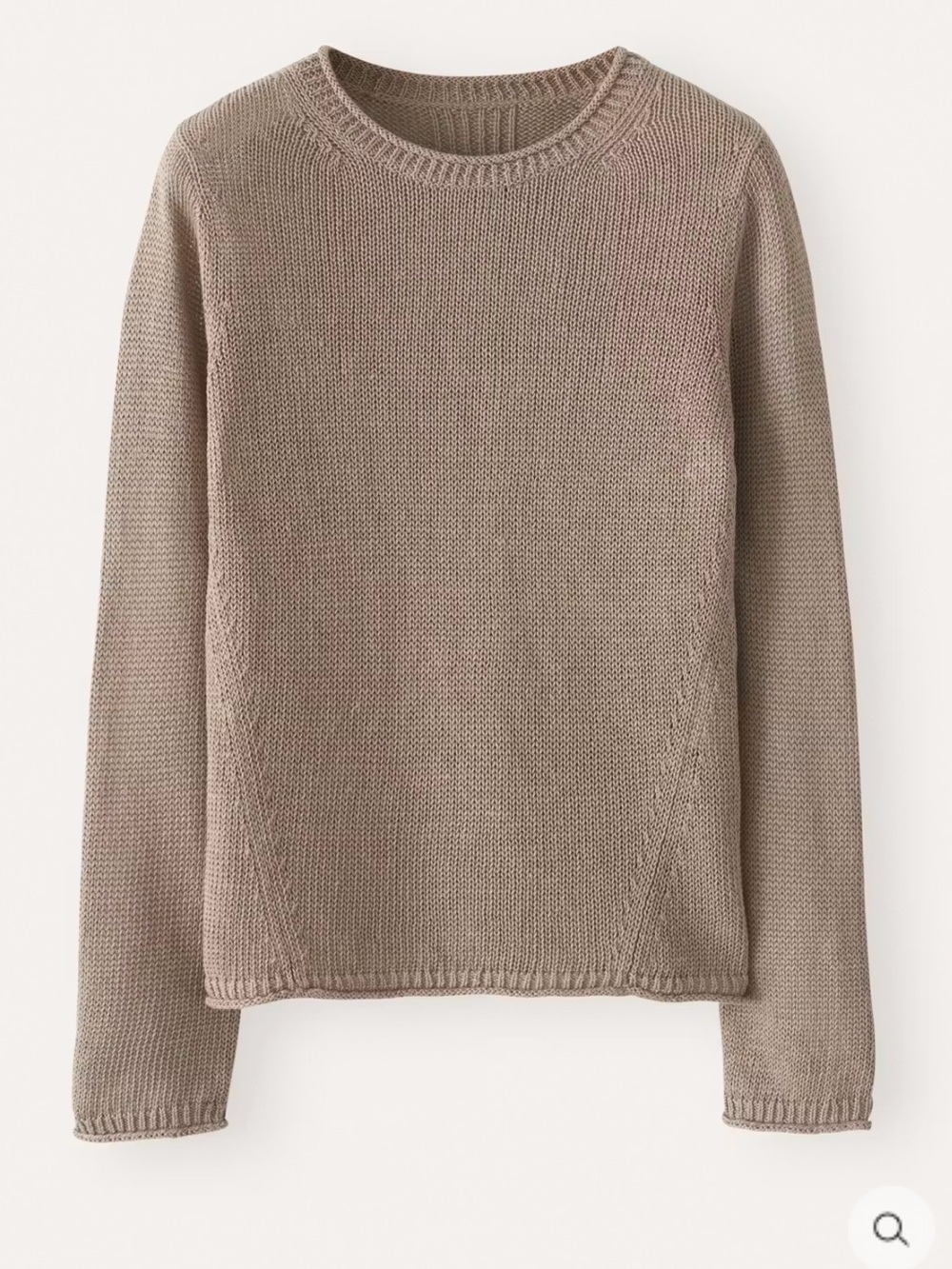 Poetry - LONG-SLEEVE SWEATER Linen & organic cotton
